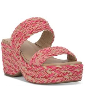On 34th Braided Platform Sandals